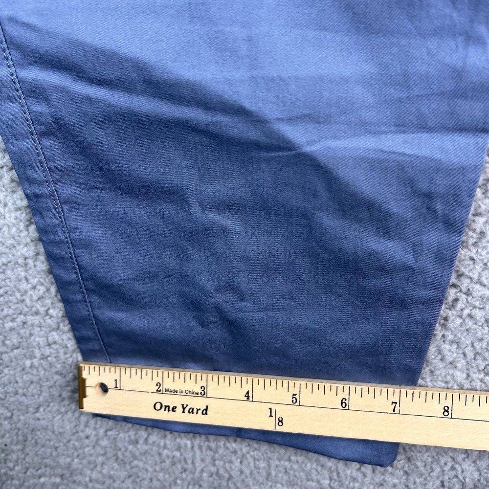 AX Armani Exchange Pants Chino Mens 34X32 Blue Slim Fit Lightweight Stretch NEW - Picture 9 of 16